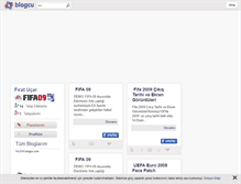 Tablet Screenshot of fifa2009.blogcu.com
