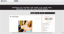 Desktop Screenshot of hobi.blogcu.com
