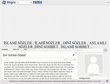 Tablet Screenshot of islamisozler.blogcu.com