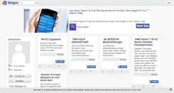 Desktop Screenshot of electronic.blogcu.com