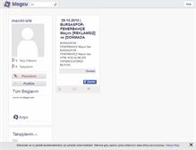 Tablet Screenshot of macini-izle.blogcu.com