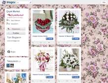 Tablet Screenshot of cicekmarket.blogcu.com