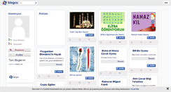 Desktop Screenshot of islamioyun.blogcu.com