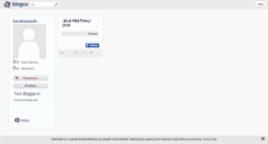 Desktop Screenshot of karakirazsile.blogcu.com