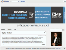 Tablet Screenshot of mustafabilici.blogcu.com
