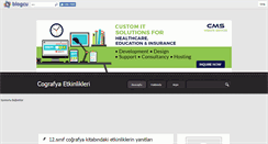 Desktop Screenshot of cografyaetkinliklerim.blogcu.com