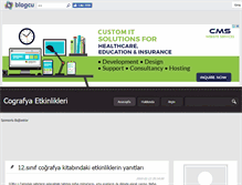 Tablet Screenshot of cografyaetkinliklerim.blogcu.com