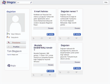 Tablet Screenshot of dagistan.blogcu.com