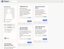 Tablet Screenshot of bilimseven.blogcu.com