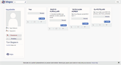 Desktop Screenshot of hayalimfm.blogcu.com