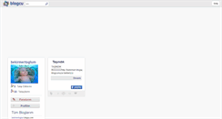 Desktop Screenshot of bekirmertoglum.blogcu.com