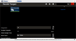 Desktop Screenshot of necoyaz.blogcu.com