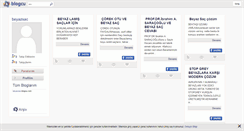 Desktop Screenshot of beyazsac.blogcu.com