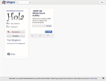 Tablet Screenshot of izmirdeispanyolcakursu.blogcu.com