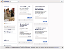 Tablet Screenshot of klaciner.blogcu.com