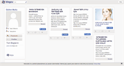 Desktop Screenshot of gulten-mutlu.blogcu.com