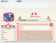 Tablet Screenshot of egitiimciyiz.blogcu.com