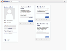 Tablet Screenshot of derimodelleri.blogcu.com