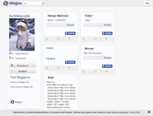 Tablet Screenshot of herhileburada.blogcu.com