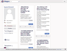 Tablet Screenshot of kayserilimsesli.blogcu.com