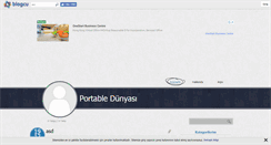Desktop Screenshot of portabledunyasi.blogcu.com