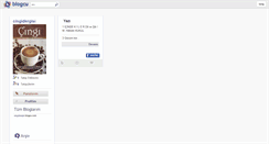 Desktop Screenshot of cingidergisi.blogcu.com