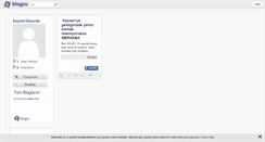 Desktop Screenshot of kayseriliasude.blogcu.com