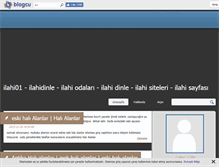 Tablet Screenshot of ilahi01.blogcu.com