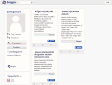 Tablet Screenshot of buldugunuye.blogcu.com