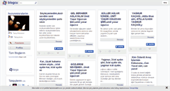 Desktop Screenshot of huzunmisralarim.blogcu.com