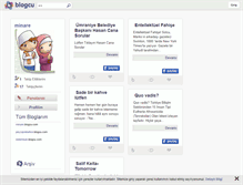 Tablet Screenshot of minare.blogcu.com