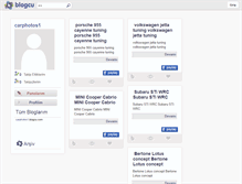 Tablet Screenshot of carphotos1.blogcu.com
