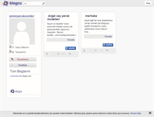Tablet Screenshot of izmirperukcenter.blogcu.com