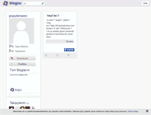 Tablet Screenshot of populerseen.blogcu.com