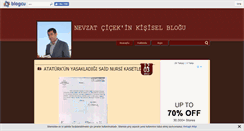 Desktop Screenshot of nevzatcicek.blogcu.com