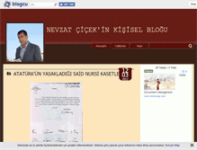 Tablet Screenshot of nevzatcicek.blogcu.com