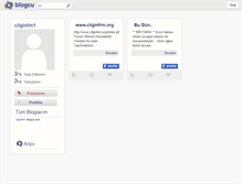 Tablet Screenshot of cilginfm1.blogcu.com