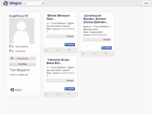 Tablet Screenshot of bugetkoyu19.blogcu.com