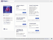 Tablet Screenshot of dostunbahcesi.blogcu.com
