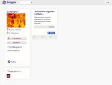 Tablet Screenshot of dadaloglu1.blogcu.com