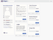 Tablet Screenshot of benvekahramanlar.blogcu.com