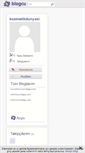 Mobile Screenshot of kozmetikdunyasi.blogcu.com