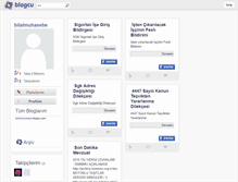 Tablet Screenshot of bilalmuhasebe.blogcu.com