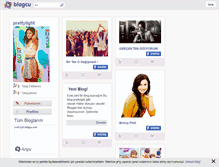 Tablet Screenshot of prettylight.blogcu.com