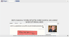 Desktop Screenshot of ibogurkan.blogcu.com