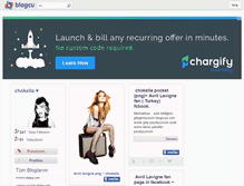 Tablet Screenshot of chokella.blogcu.com