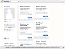 Tablet Screenshot of dogruyer.blogcu.com