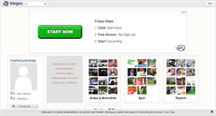 Desktop Screenshot of maildunyambilgi.blogcu.com