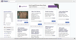 Desktop Screenshot of giysimodelleri.blogcu.com