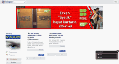 Desktop Screenshot of alikutay.blogcu.com